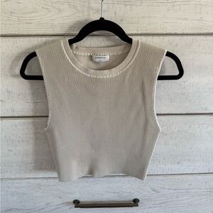 Babaton Sculpt Knit Muscle Crop Tank